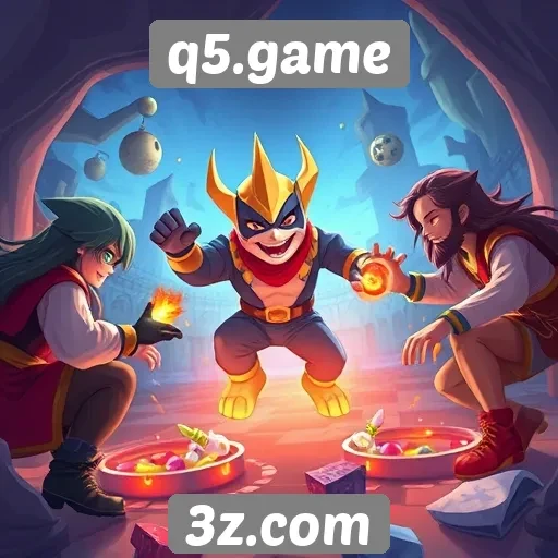 Recursos exclusivos oferecidos pela plataforma q5.game