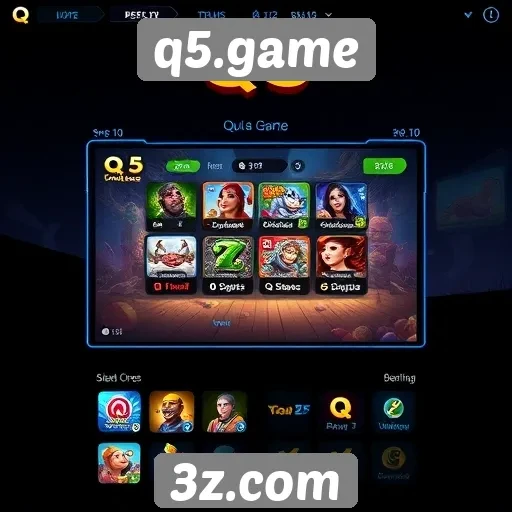 Interface do q5.game recebe atualização significativa